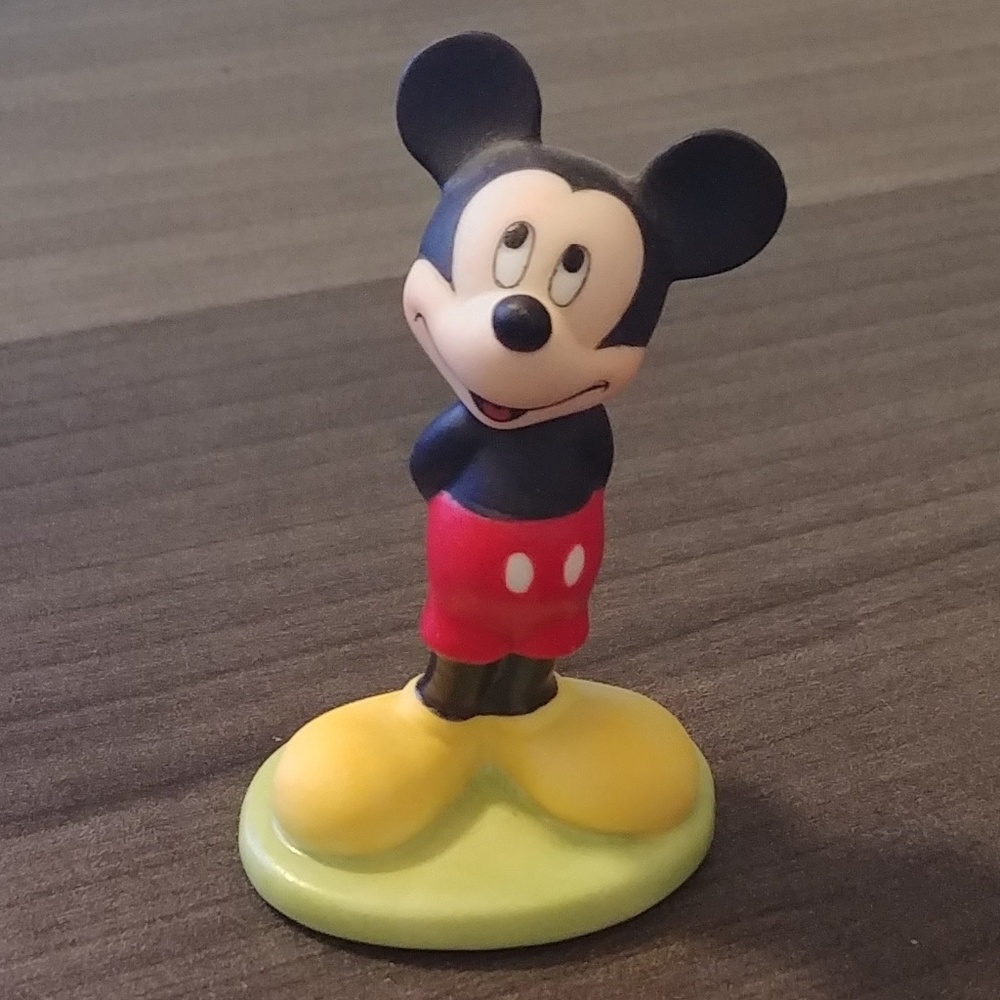 Small Disney Mickey Mouse figure